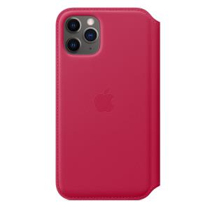 iPhone 11 Pro Leather Folio - Raspberry