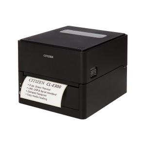 Cl-e300 - Desktop Printer - Direct Thermal - 118mm - USB / Serial / Ethernet - Black