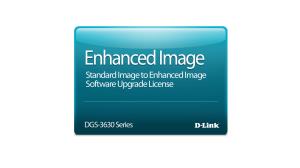 Licence Upgrade Std-enhanced (si) To (ei) For Dgs-3630-52tc