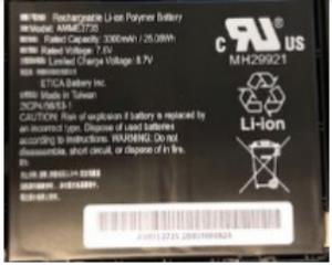 Spare Battery Pack Li-ion 3300mah For Et51 / Et56