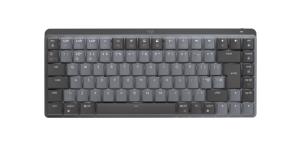 Mx Mechanical Mini Minimalist Wireless Illuminated Keyboard  - Graphite Tactile Quiet Qwerty UK