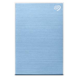 One Touch External HDD With Password Protection 4TB 2.5in Light Blue USB 3.0
