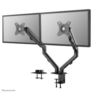 Desk Mount Stand/Grommet Dual Monitors 17-27in - Black
