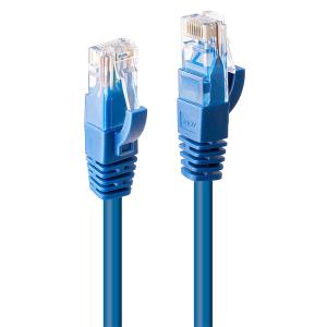 Network Patch Cable - CAT6 - U/utp - Snagless - Gigabit Blue - 20m