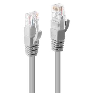 Network Patch Cable - CAT6 - U/utp - Solid Core - Grey - 7.5m