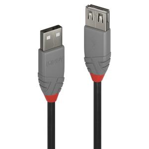 Extension Cable - USB2.0 Type A - 1m - Anthra Line
