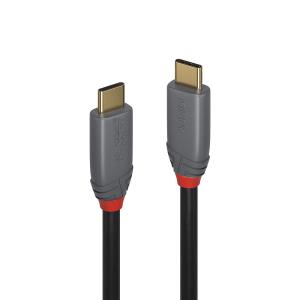Cable - USB 3.1 Type C 5a Pd Male To Male - Anthra Line - 1.5m