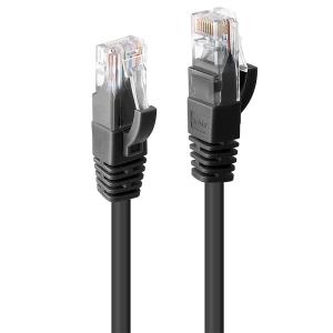 Network Patch Cable - CAT6 - U/utp - Black - 2m