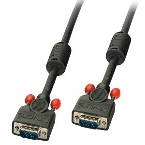 Monitor Cable - 15pin Svga Male - Svga Male - Black - 30m
