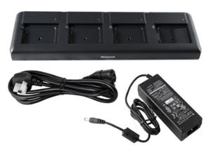 Quad Battery Charger Eu Kit For Eda50/51/70/71 - Includes Dock/ Power Supply And Eu Power Cord