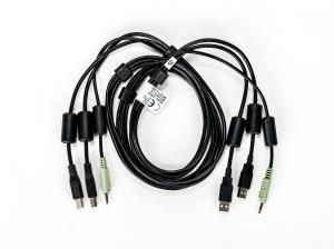 Cable Assy 2-USB/1-audio 6ft (sckm145)