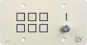 Eu 6 Button Keypad Controller Rotary Vol Contr Rs232/ir